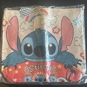 Stitch NEW Tote Bag with Rainbow Design